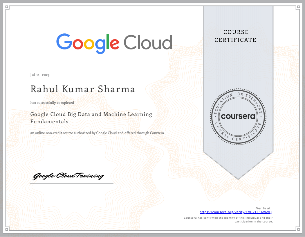 Certificate 1
